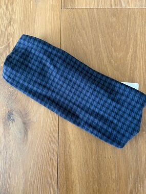 Lululemon Blue Houndstooth Headband